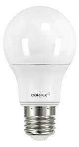 Lâmpada LED Bulbo Dimerizável 9.5W 2700K Bivolt Cristallux