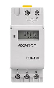 Temporizador Digital para Trilho DIN 3500W 220V LETM4004