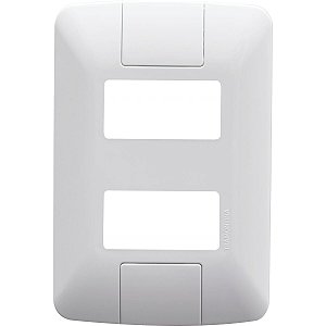 Placa 4X2 Para 2 Módulos Afastados Aria Branca Tramontina