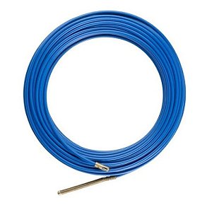 Passa Fio com Alma de Aço 30 Metros Azul InterNEED