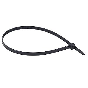 Abraçadeira de Nylon Preta 7,6x400mm 6.6 Serrana