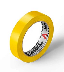 Fita Crepe Automotiva Amarela 18mm x 40m Adere
