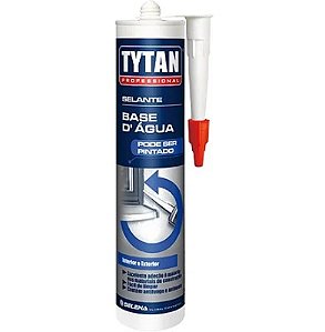 Selante à Base D'Água 280g Branco Tytan Professional para Trincas e Juntas