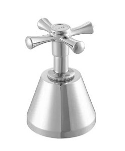 Acabamento para Registro C24 1/2" 3/4" e 1" Cromado Meber