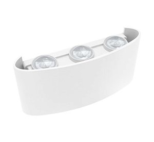 Arandela LED Lentille Trois 6W 3000K Branca IP65 Lumanti