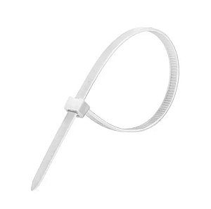 Abraçadeira de Nylon Branca 3,6x150mm 6.6 Serrana