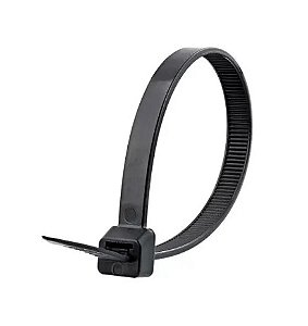 Abraçadeira de Nylon Preta 3,6x150mm 6.6 Serrana