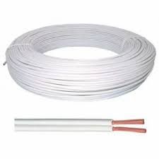 Cabo paralelo 2x1,00mm Branco Corfio
