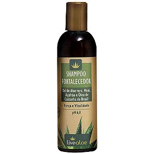 Shampoo Fortalecedor 240ml - LiveAloe