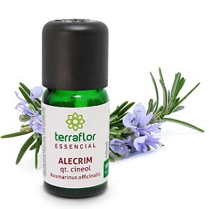 Óleo Essencial de Alecrim Cineol 10 ml – Terra Flor