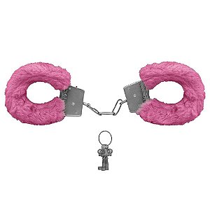 ALGEMA DE METAL COM PELÚCIA