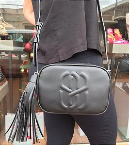 SCHUTZ BOLSA LATERAL PEQUENA ZIPER TASSEL