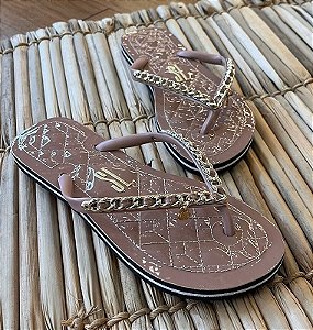 RASTEIRA FLIP FLOP VERNIZ SANTA LOLLA
