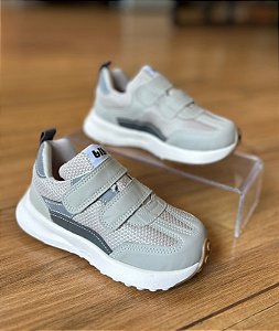 TÊNIS INFANTIL BIBI JOGGING CINZA