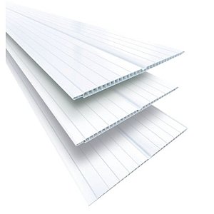 Forro de PVC 8mm x 20cm x 6.00m Branco Gigaplast