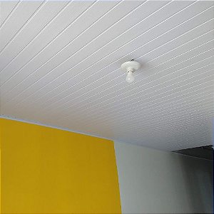 Forro de PVC 6mm x 20cm x 5.00m Branco MADEX