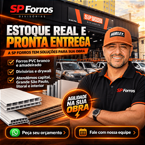 Forro PVC 8mm x 20cm x 4.50m Branco Gelo mais madex