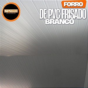 Forro de PVC 6mm x 20cm x 3.50m Branco Gelo Madex