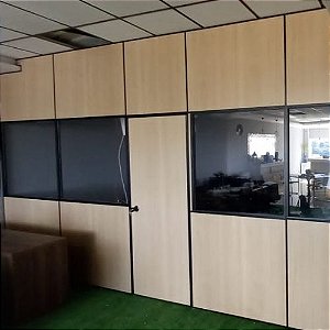 Divisória Eucatex-Escritório Moderno-Orçamento Rápido-SP Divisórias