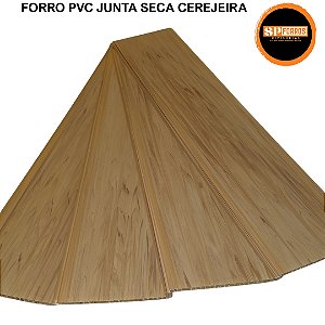 Forro PVC Liso Junta Seca Amadeirado Perfilix – Cerejeira