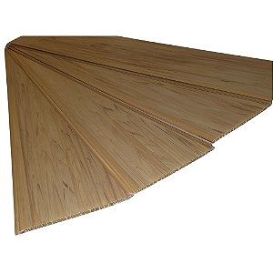 Forro de pvc Junta seca Cerejeira com placas de 4 e 6 metros por R$59,90 o M2