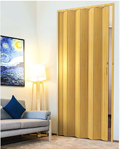 Porta Sanfonada FLEX 96 x 210 - CEREJEIRA-TWB