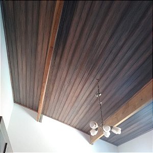 Forro de PVC 8mm x 20cm x 4.00m Mogno Gigaplast