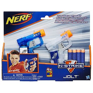 Lançadores Nerf Elite Jolt Dardo Kit 2 Lançadores Hasbro - B5817