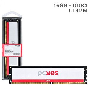 Memória Ram 16Gb Pcyes Udimm DDR4 2666Mhz