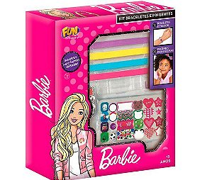 Kit de Bracelete com Pingentes Barbie
