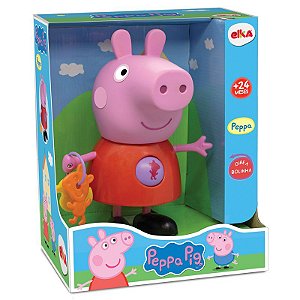 Boneca Peppa Pig com Atividades