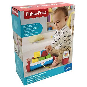 Fisher Price Carrinho com Blocos