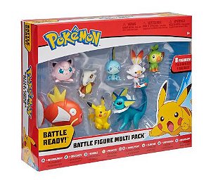 pokémon Multipack com figuras de batalha