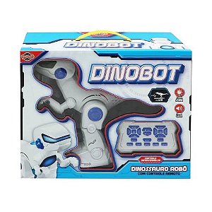 Dinobot Dinossauro Robô com controle remoto - Blanc Toys - Felicidade em  brinquedos