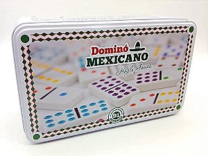 Jogo Dominó Mexicano 91 peças - Blanc Toys - Felicidade em brinquedos