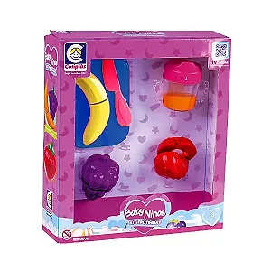 Brinquedo Infantil Baby Ninos Kit Frutinhas - Cotiplás