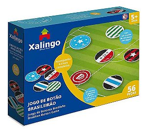 Jogo de Futebol de Botão Brasileirão - Xalingo - Happily Brinquedos