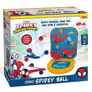 Jogo Spidey Ball Homem Aranha - Elka