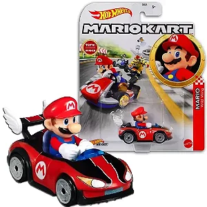 Hot Wheels - Mini Carrinhos Mario Kart Escala: 1:64 - GBG25