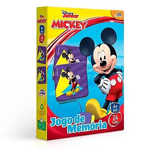 Jogo da Memoria Mickey 24 Pares- Toyster
