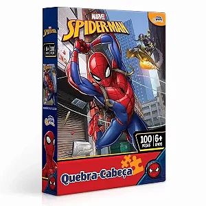 Quebra-Cabeça Homem-Aranha 100 Peças - Toyster