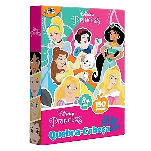 Quebra-Cabeça Disney Princesas 150 Peças - Toyster