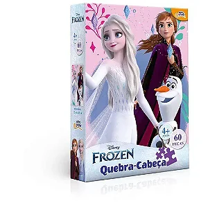 Quebra-Cabeça Disney Frozen 60 Peças
