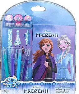 Livro Cor e Diversão Disney Frozen 2