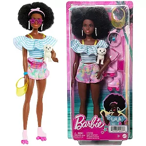 Boneca Barbie Mattel O Filme Patins Da Moda