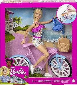 Boneca Barbie Passeio De Bicicleta