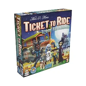 Jogo de Tabuleiro Ticket To Ride Trem Fantasma