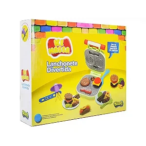 Ki Massa Massinha de Modelar Lanchonete Divertida