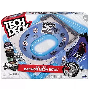 Pista Tech Deck Skatepark Mega Bowl Daewon