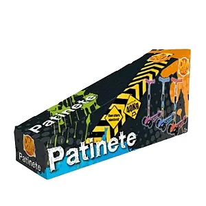 Patinete Radical Power New Vermelho C/ 03 Rodas